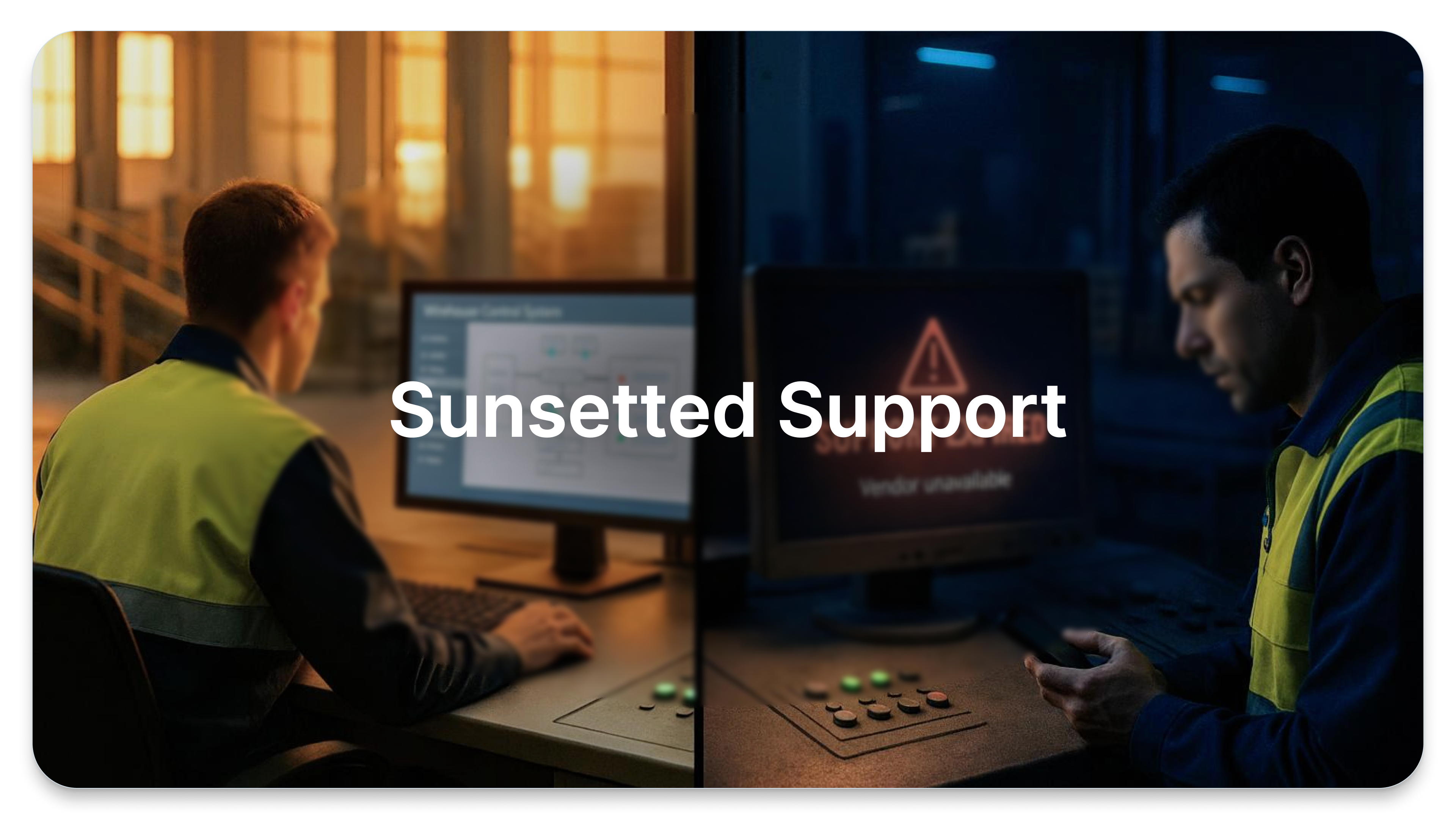 _Sunset Support  “My system still works — the vendor just stopped supporting it.” -1