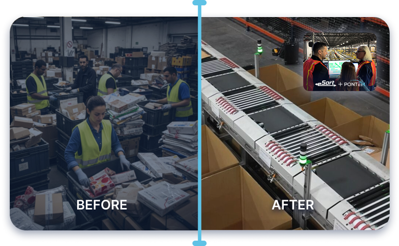 Before and After eSort + Pontem